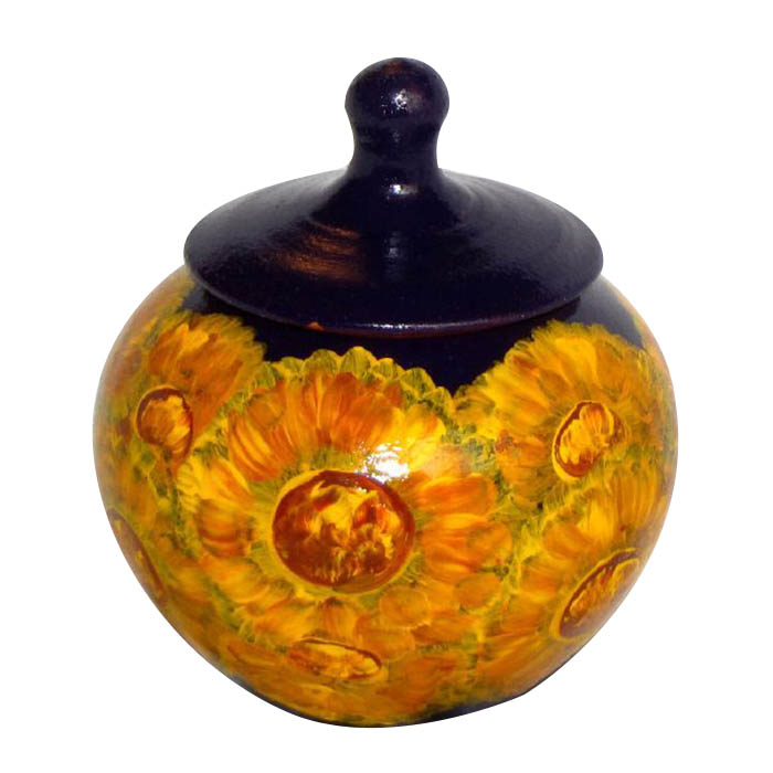 ceramica floarea soarelui mov 004 - Apasa pe imagine pentru inchidere